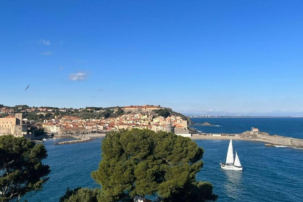 Vue Exceptionnelle Sur La Baie De Collioure Apartment Exterior photo