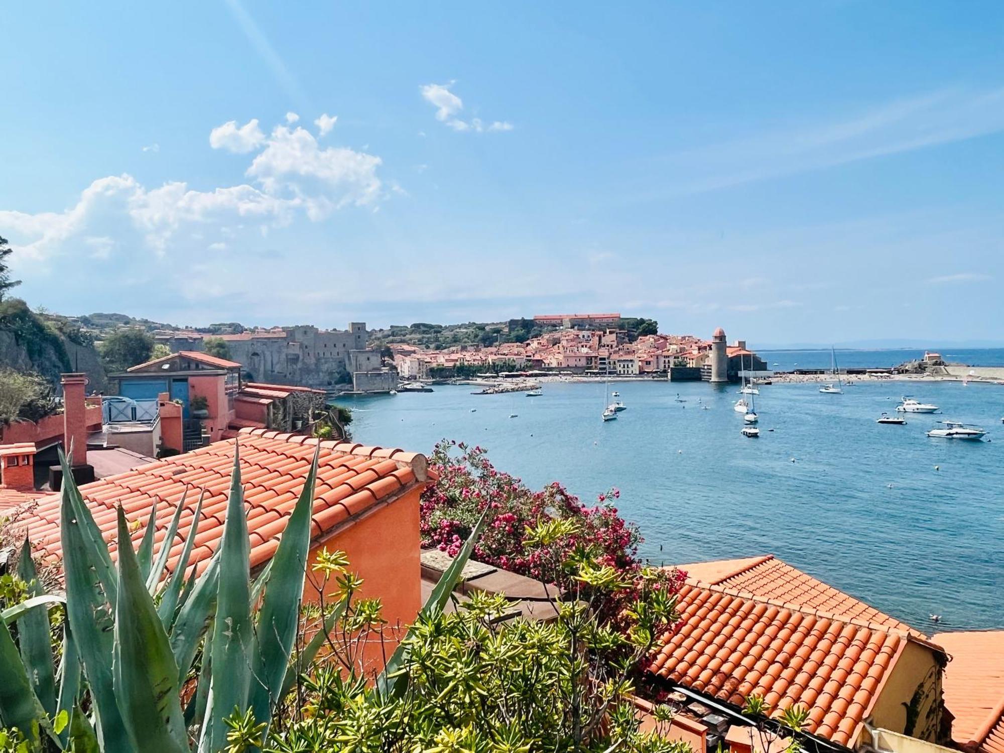 Vue Exceptionnelle Sur La Baie De Collioure Apartment Exterior photo